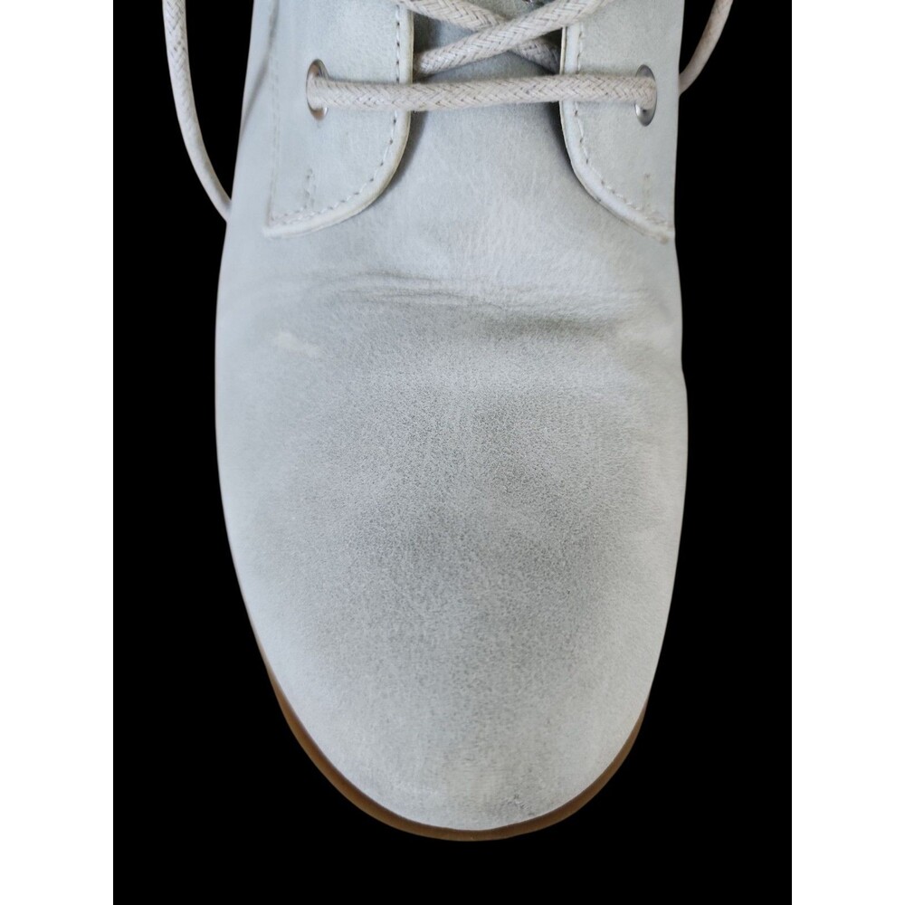Jessica Cline Women’s Size 8.5M Lace Up Ankle Boots Fold Over Knit Collar - Picture 6 of 11